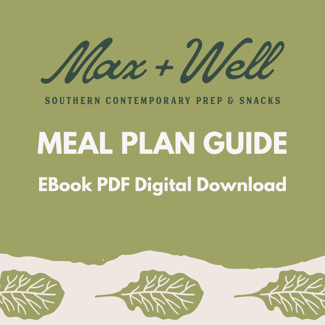 Max+Well Prep Meal Plan Guide